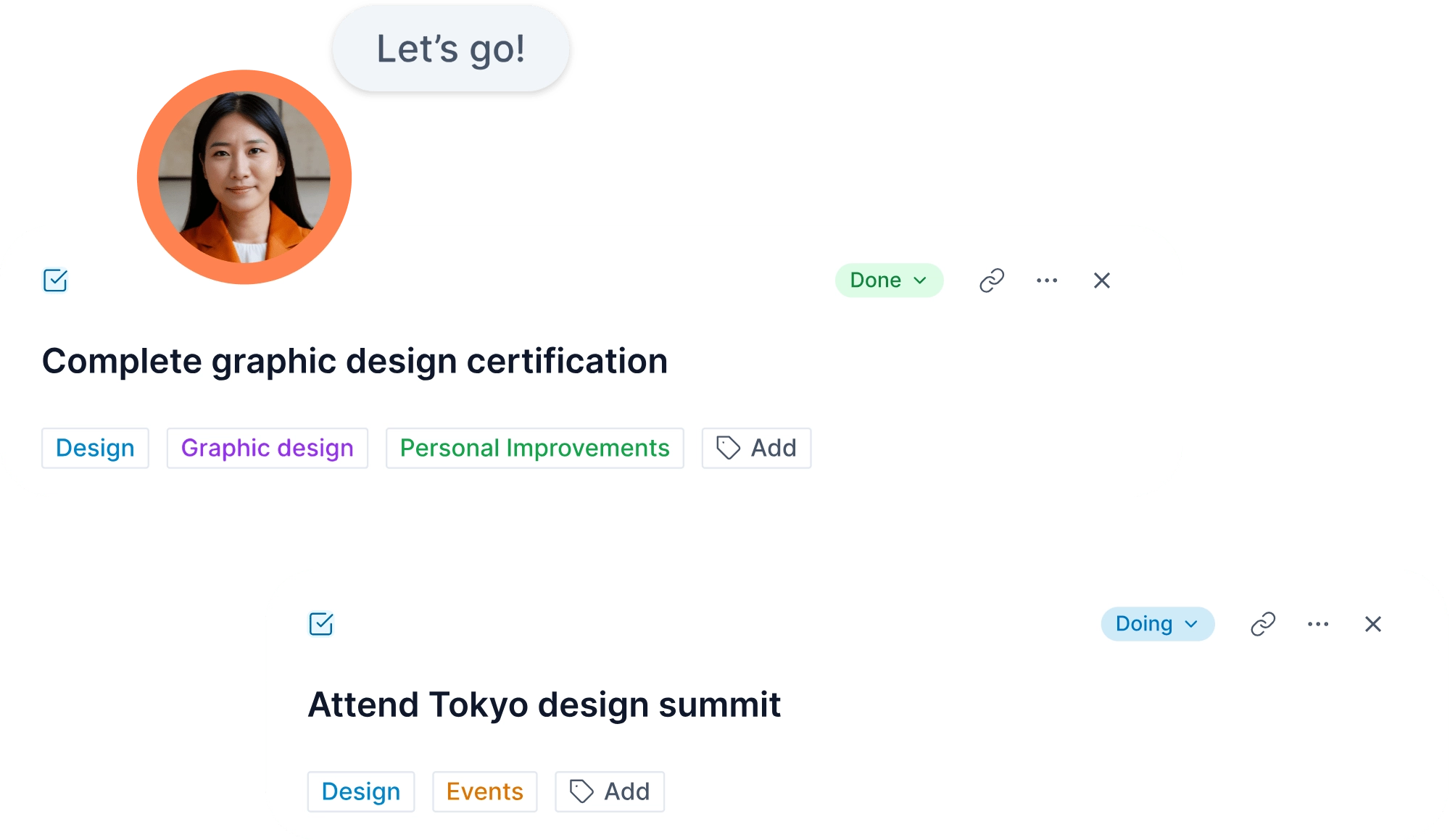 Create custom labels and sort how you view your tasks in Klever ToDo